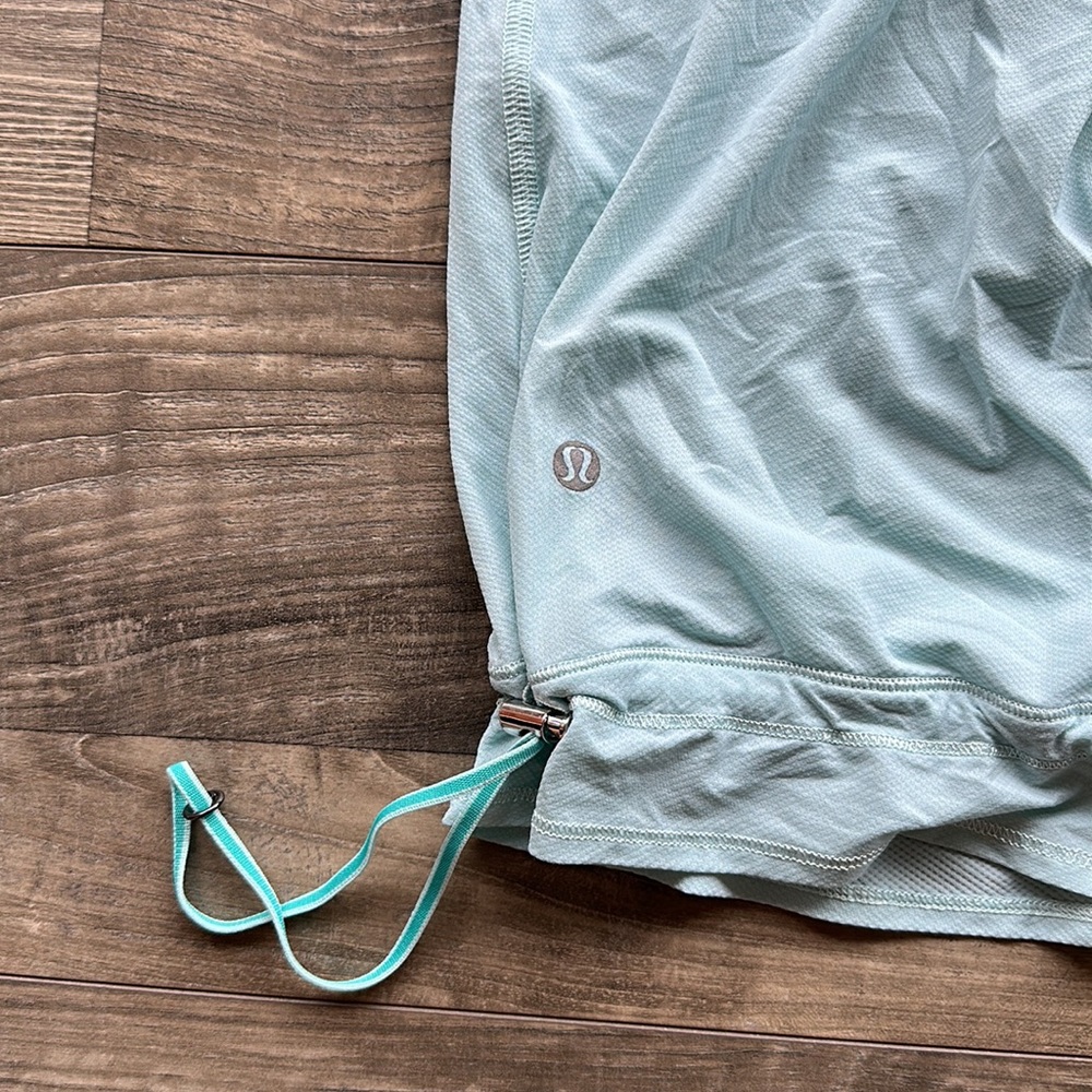Lululemon Tank With Drawstring- Size 10 - image 3